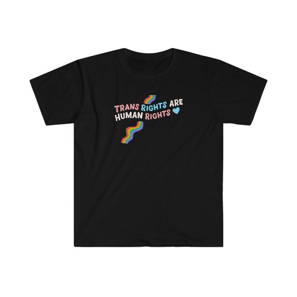 Trans Rights Are Human Rights T Shirt - Picture 9 of 16